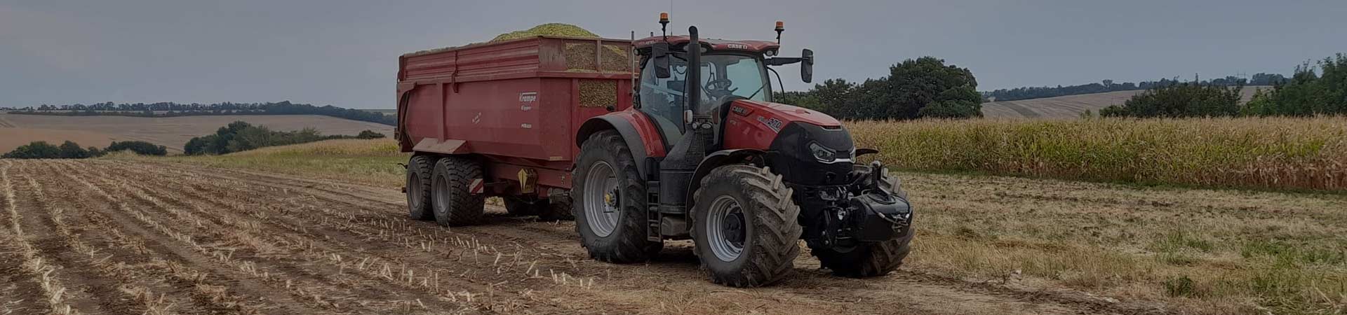 Odvoz kukuřičné siláže